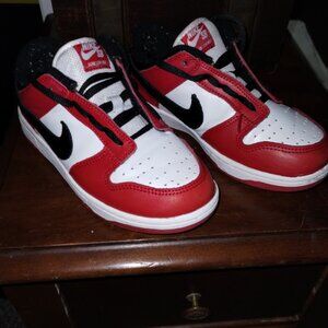 Kids size 3 Nike Dunk low  75th anniversary chicago special edition